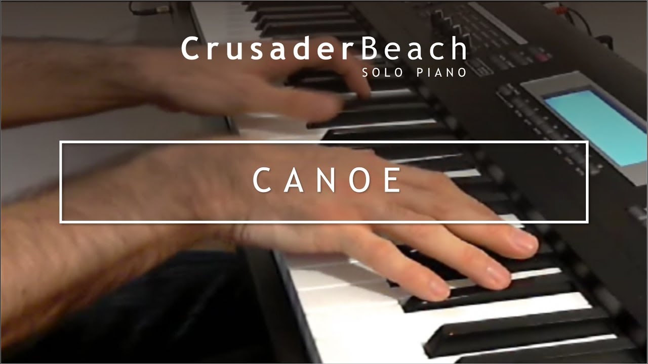 FREE Piano Sheet Music | CrusaderBeach - Canoe | Happy Upbeat Piano Instrumental Music