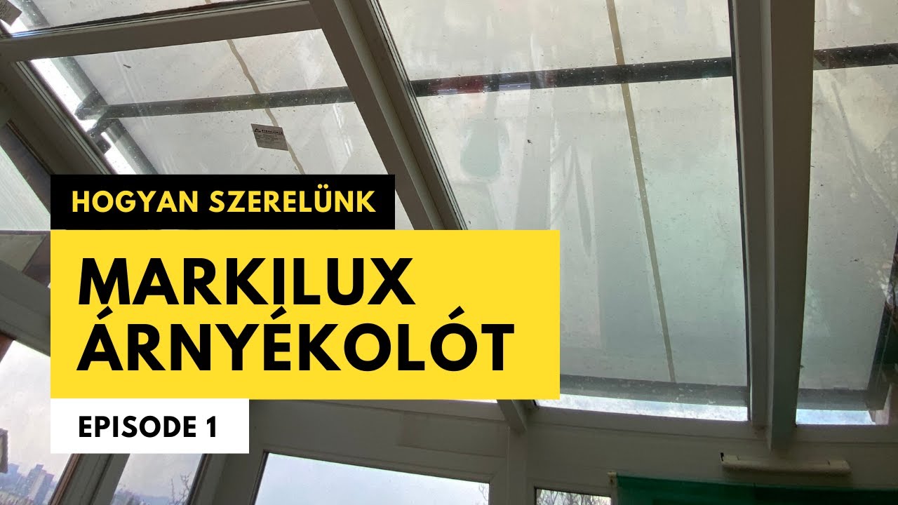 Hogyan szerelünk Markilux 770 télikert árnyékolót - Episode 1