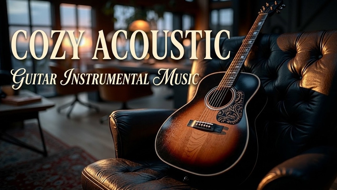 Golden Hour Acoustic Guitar Music | Cozy & Soothing Instrumental for Serene Moods