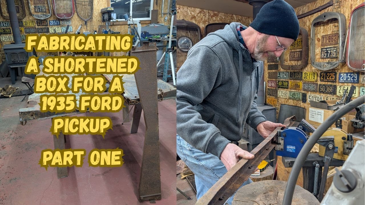New Project Started - Fabricating a Custom Box for a Stretched 1935 Pickup - Part 1