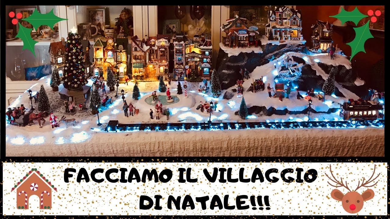 FACCIAMO IL VILLAGGIO DI NATALE!!! - Vlog