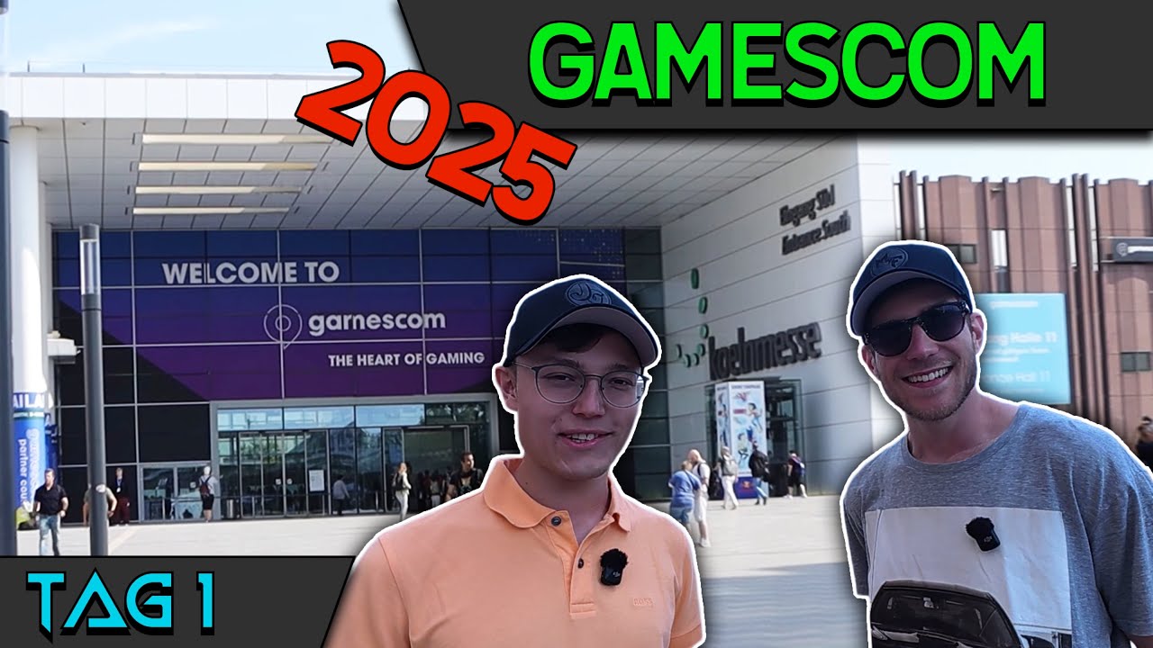 GAMESCOM 2025 TAG1 | RETRO und vieles Mehr! @JonyGaming