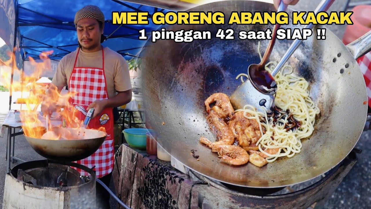 MEE GORENG PENUH PINGGAN air tangan pemuda KACAK pikat ratusan customer setiap hari