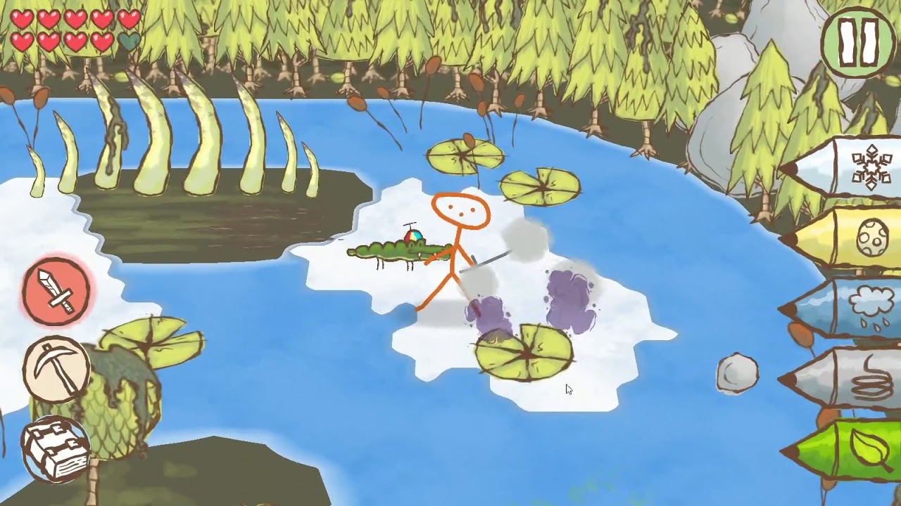 Draw a Stickman EPIC 2 - 07 Ch 6 Frog Bog - Puzzle piece