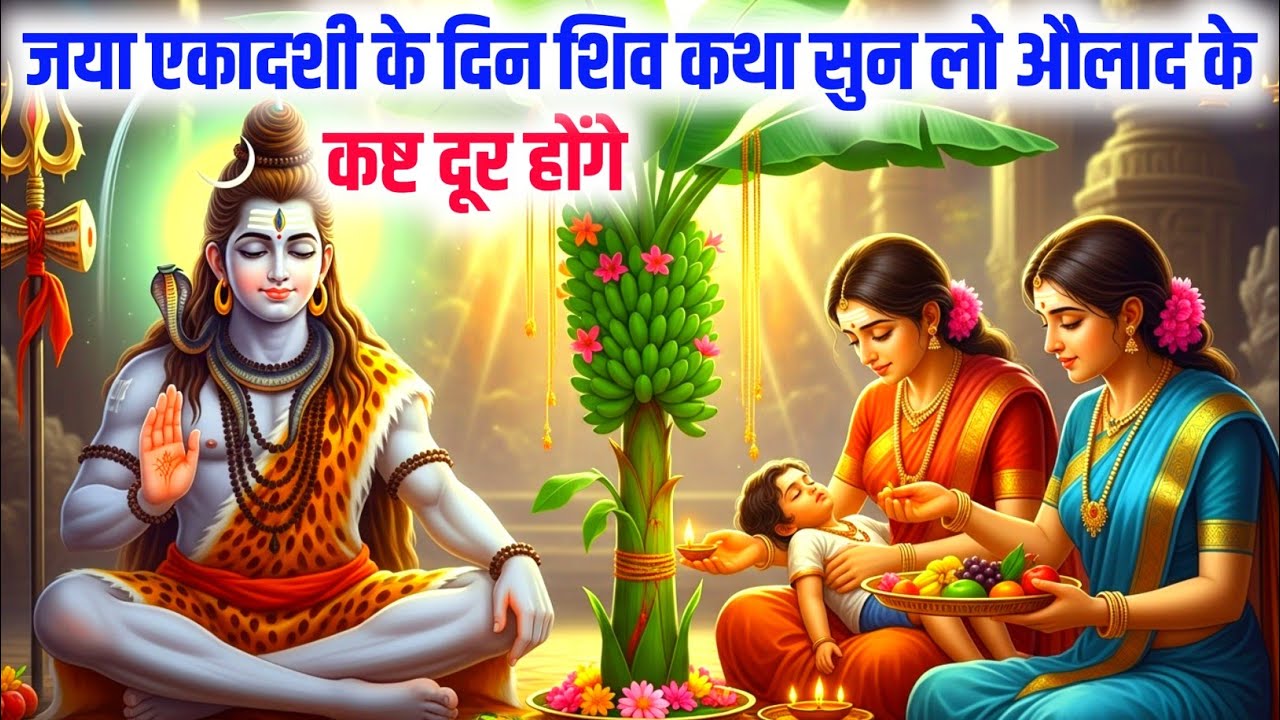 जया एकादशी के दिन शिव कथा सुन लो औलाद के कष्ट दूर होंगे | Jaya ekadashi | Shiv Charcha | shiv katha 