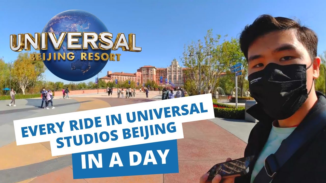 I Rode Every Ride at Universal Studios Beijing in One Day! - Universal Studios Beijing Vlog
