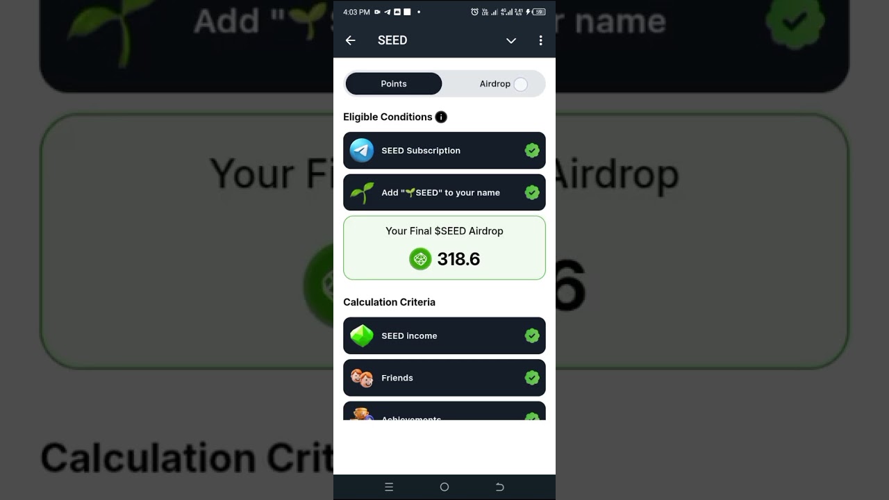 CLAIM YOUR SEED AIRDROP NOW