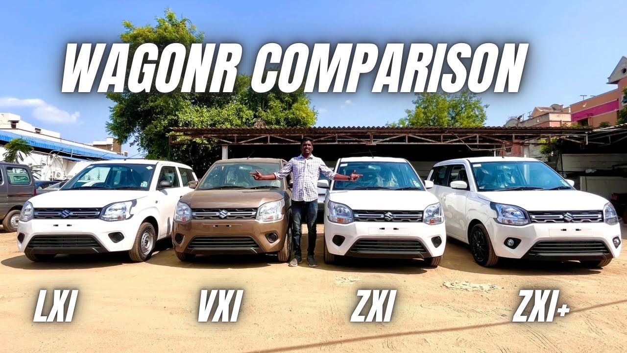 2025 WagonR All Variant Comparison | Now with 6 Airbags! | Full Details in Tamil