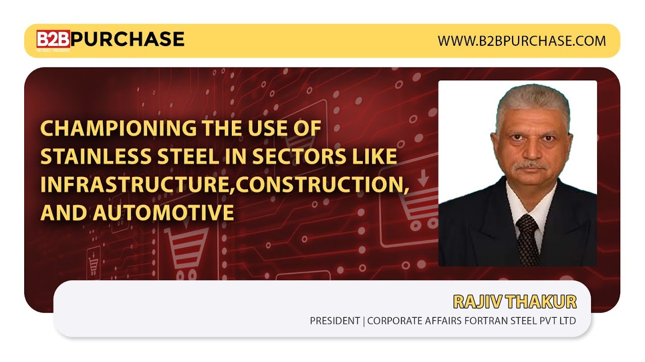 Championing the use of stainless steel in sectors like infrastructure, construction, and automotive.