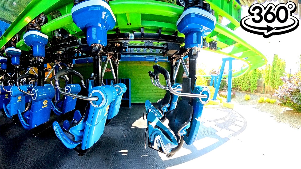 Dragon (Tył) - Energylandia 2025 (360°) (POV) (Zator, Polska) Insta360 X5