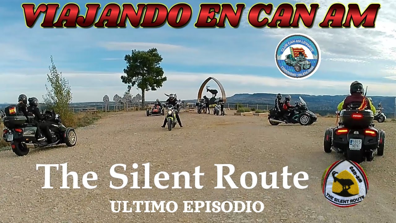 VIAJANDO EN CAN AM SPYDER RT # 309 LAS ARAÑAS INVADEN THE SILENT ROUTE  3ª pte.