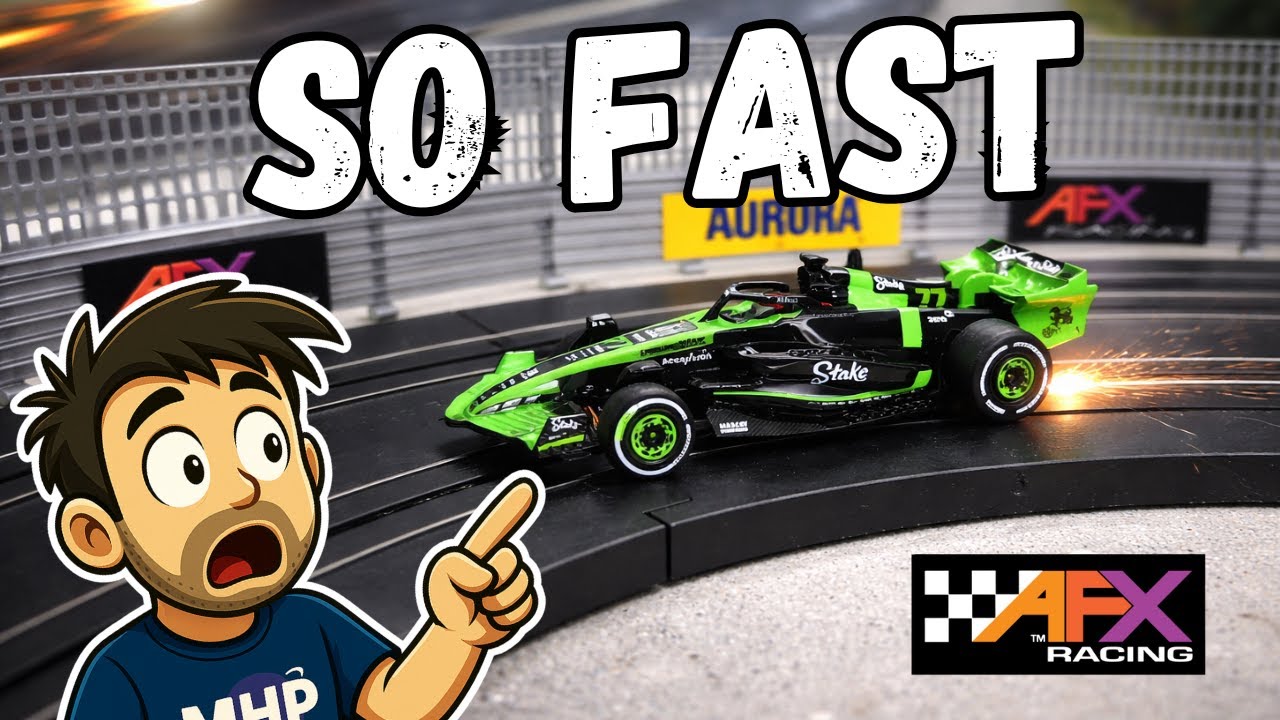 Поклонникам Hot Wheels обязательно нужно увидеть эту трассу масштаба 1/64 — AFX Champions Raceway.