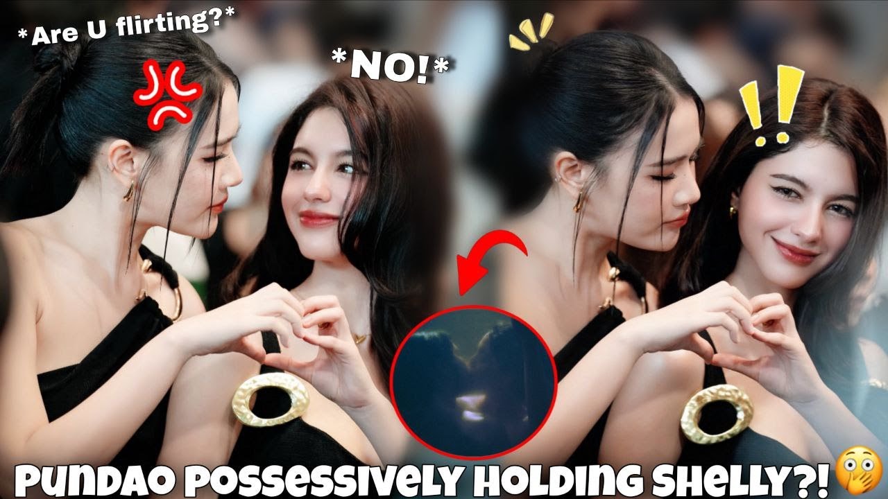 [ShellyPundao] - Pundao possessively holding Shelly in ELLE Thailand show?! #rollercoasterseries