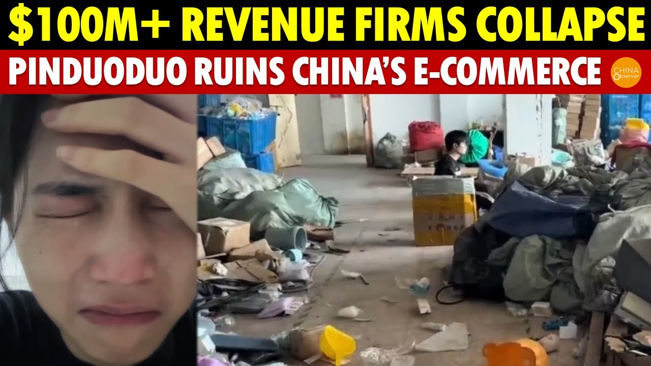 Massive Chinese E-commerce Collapse: Intense Pressure from Pinduoduo Takes Its Toll