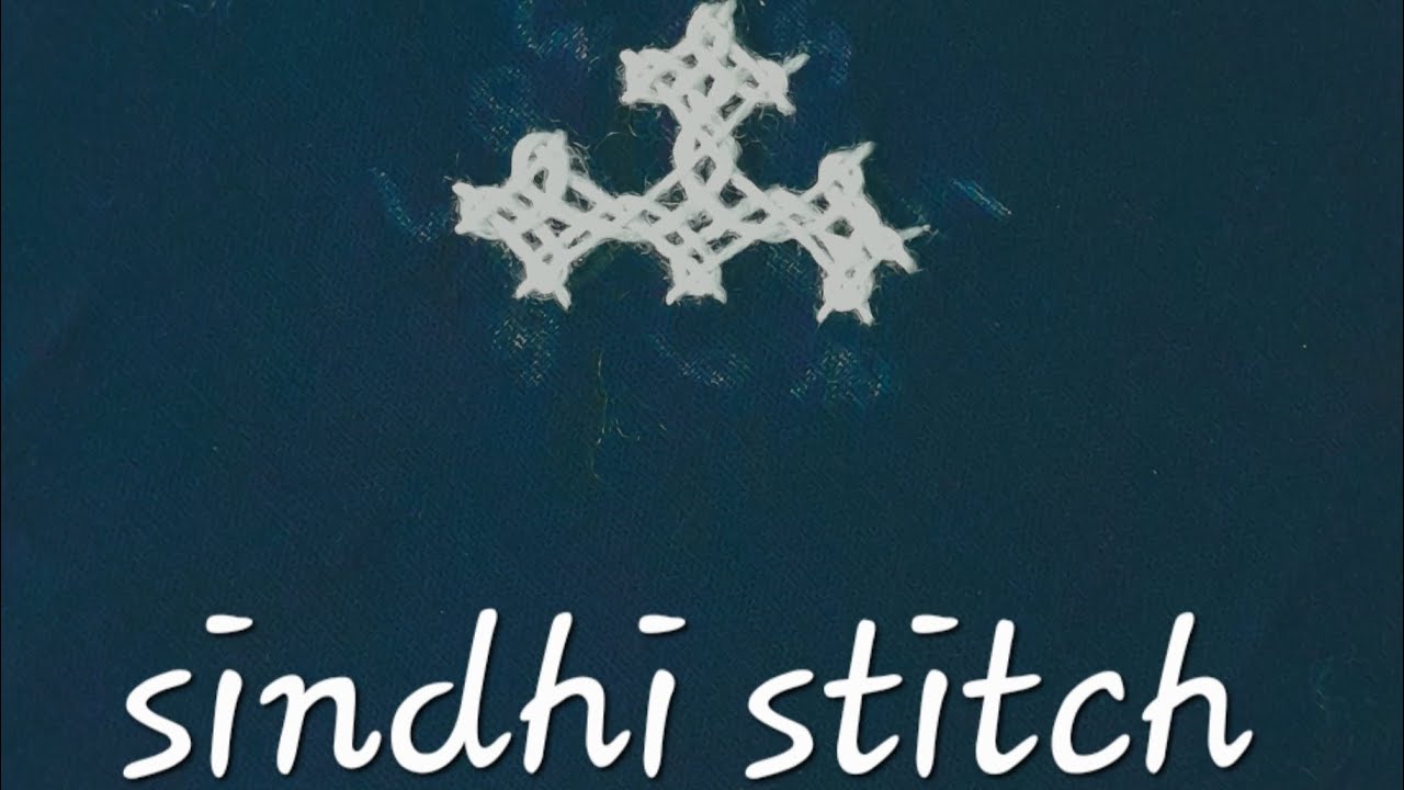sindhi stitch (part-4)