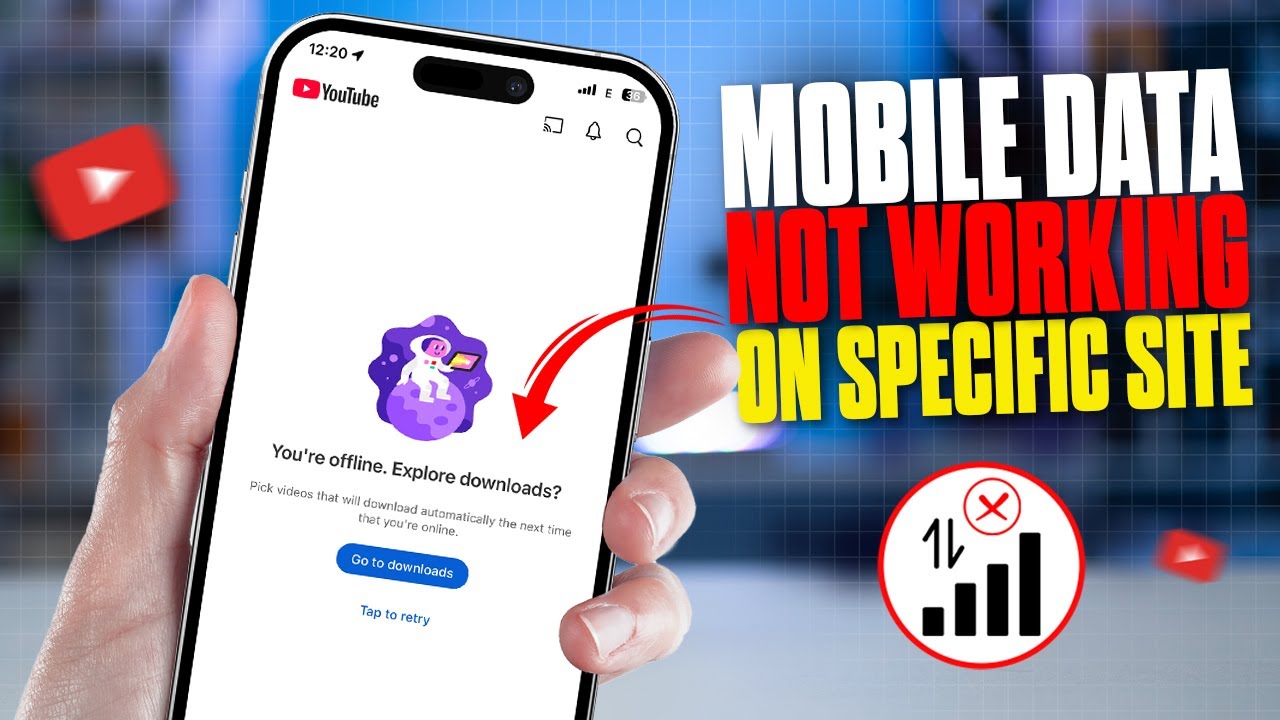 How to Fix Mobile Data Not Working for Specific Apps | Mobile data Not working for some apps