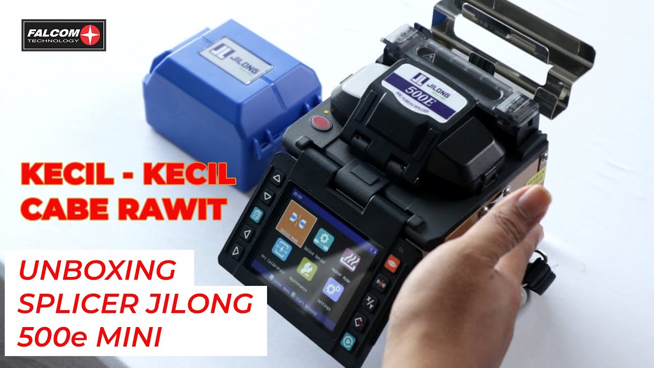 UNBOXING SPLICER KECIL DENGAN TECHNOLOGY MENGERIKAN || SPLICER JILONG 500e MINI