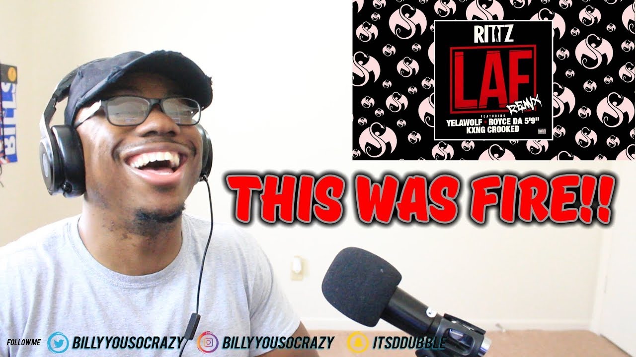 Rittz - LAF Remix Ft. Yelawolf, Royce Da 59 & KXNG CROOKED REACTION! THEY BODIED THIS