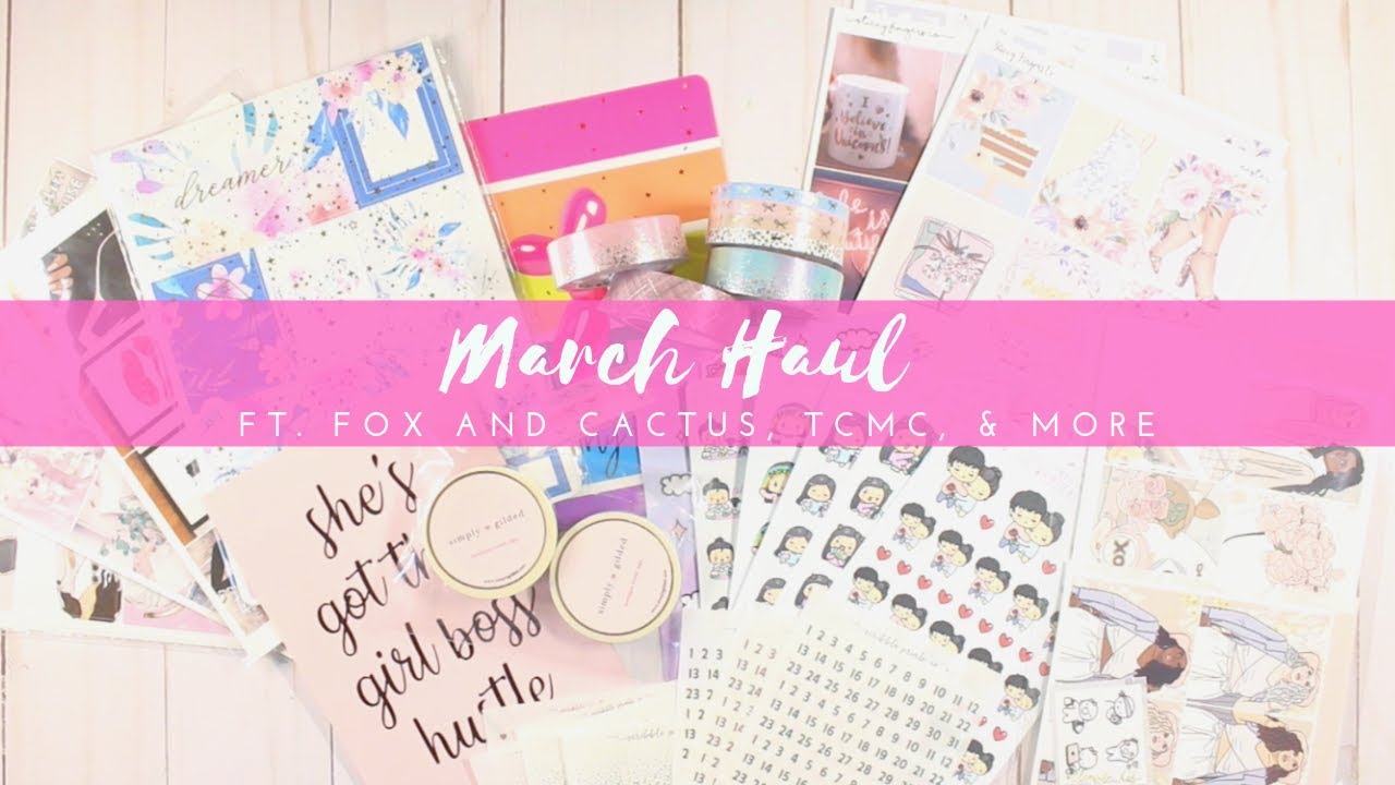 March Haul // What's a no spend???