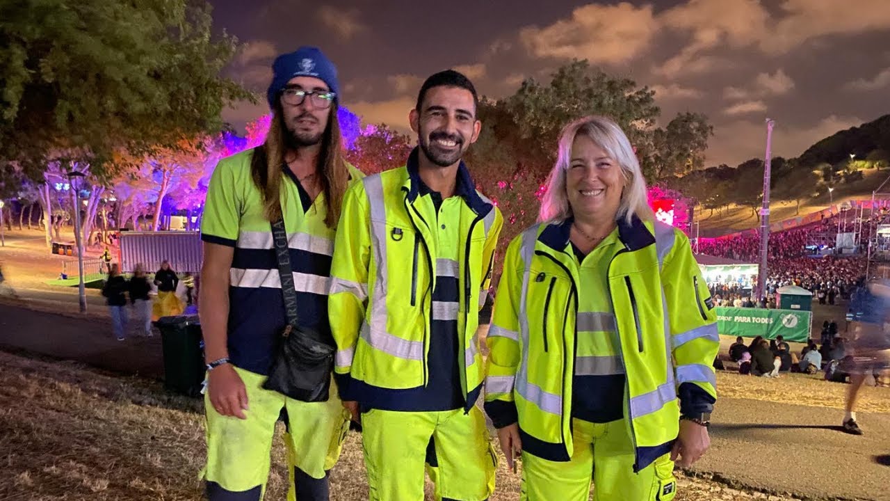 Operação Higiene Urbana no MEO Kalorama 2024 ♻️