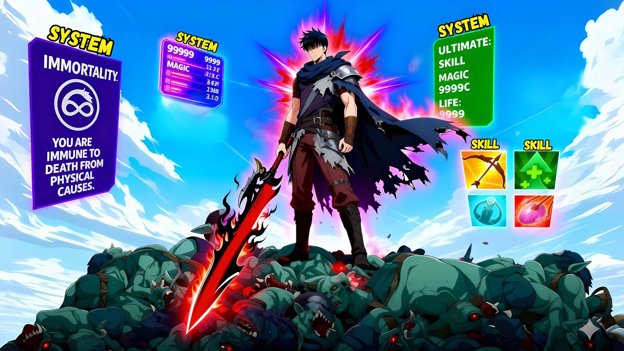 He was cleaning up monster corpses until the system granted him hidden skills and infinite growth