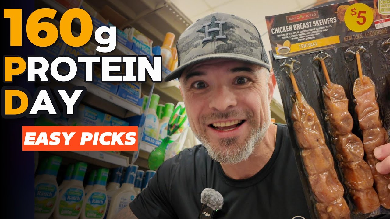 Full Day Of Eating 160g Protein | Why These Meals Work for Fat Loss!