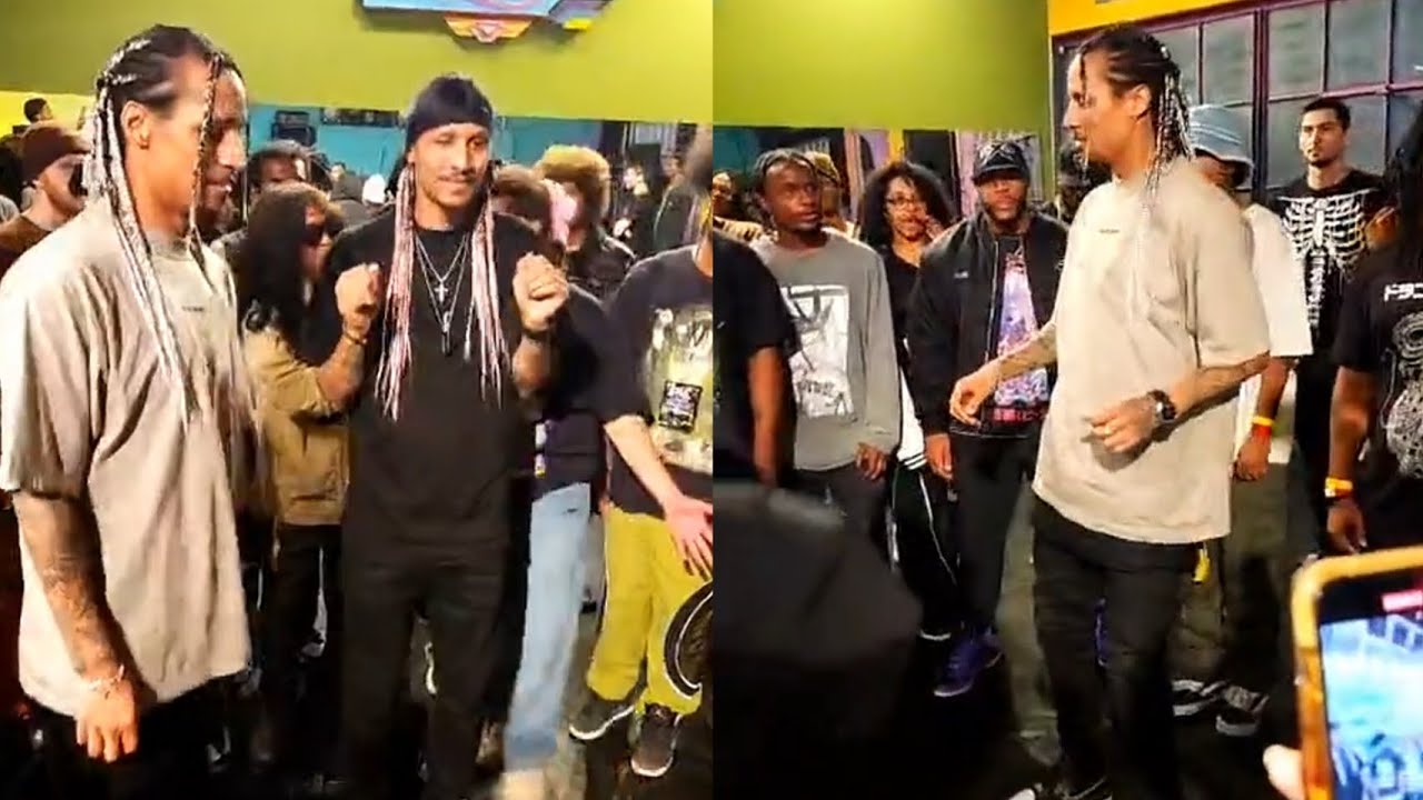 Les Twins x Slim Boogie Freestyle Cypher [Live] - Los Angeles 2023 @OfficialLesTwins