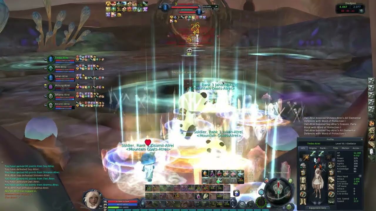 AION CLASSIC EU (1.9) - Gladiator PVP Dred