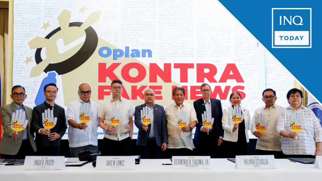 PCO signs MOU with print media publishers to combat fake news | INQToday