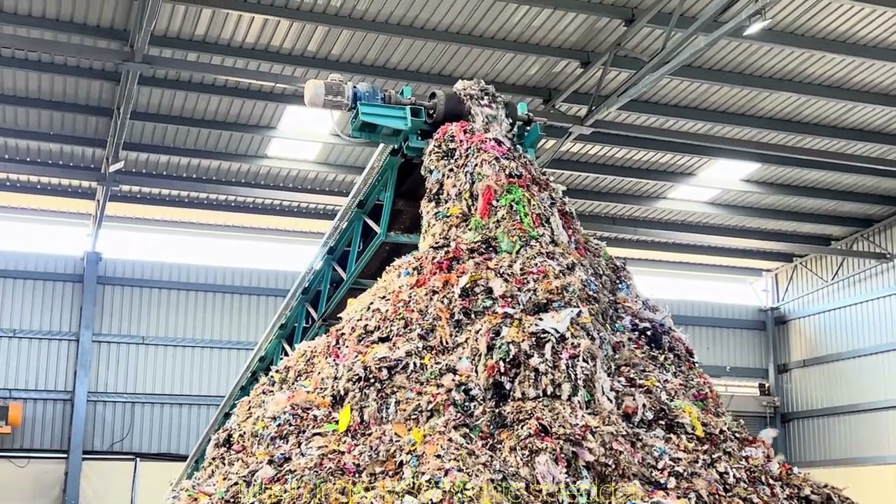 RDF waste shredder, RDF Recycling Plant in Pune, Dual shaft RDF shredder, Twin shaft RDF shredder,