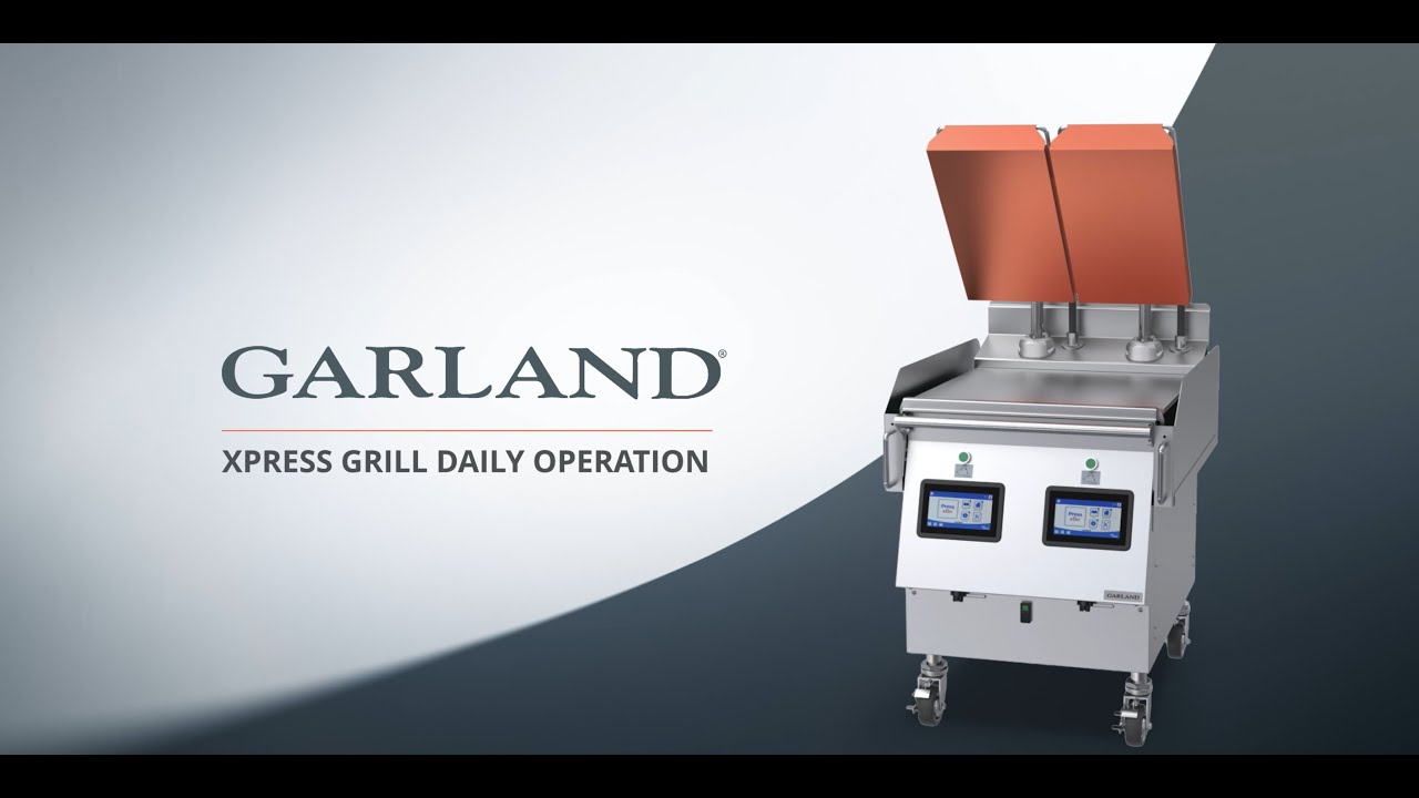 How to Operate a Garland XPress Double-Sided Grill