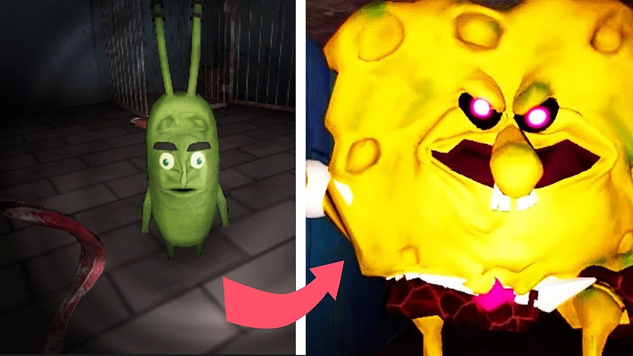 YES GUYS THIS IS A SPONGEBOB HORROR GAME...