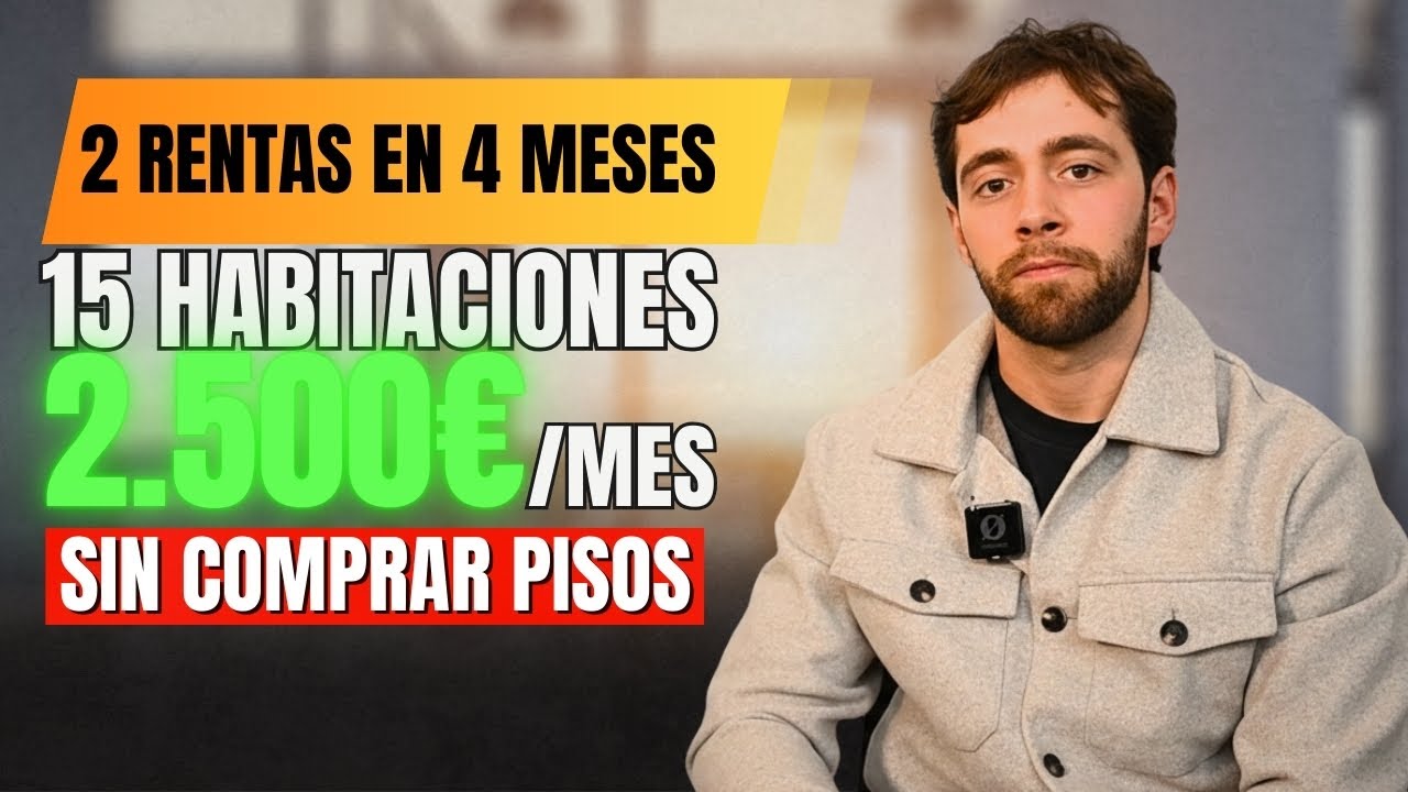 Cómo ganar 2.500€ en rentas SIN comprar pisos | Caso real de un alumno de “Tu Primera Renta”