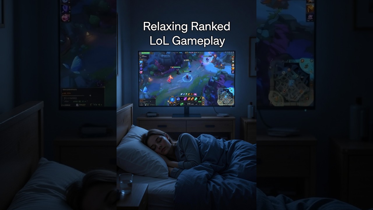 Relaxing Ranked League of Legends Gameplay (To Fall Asleep)