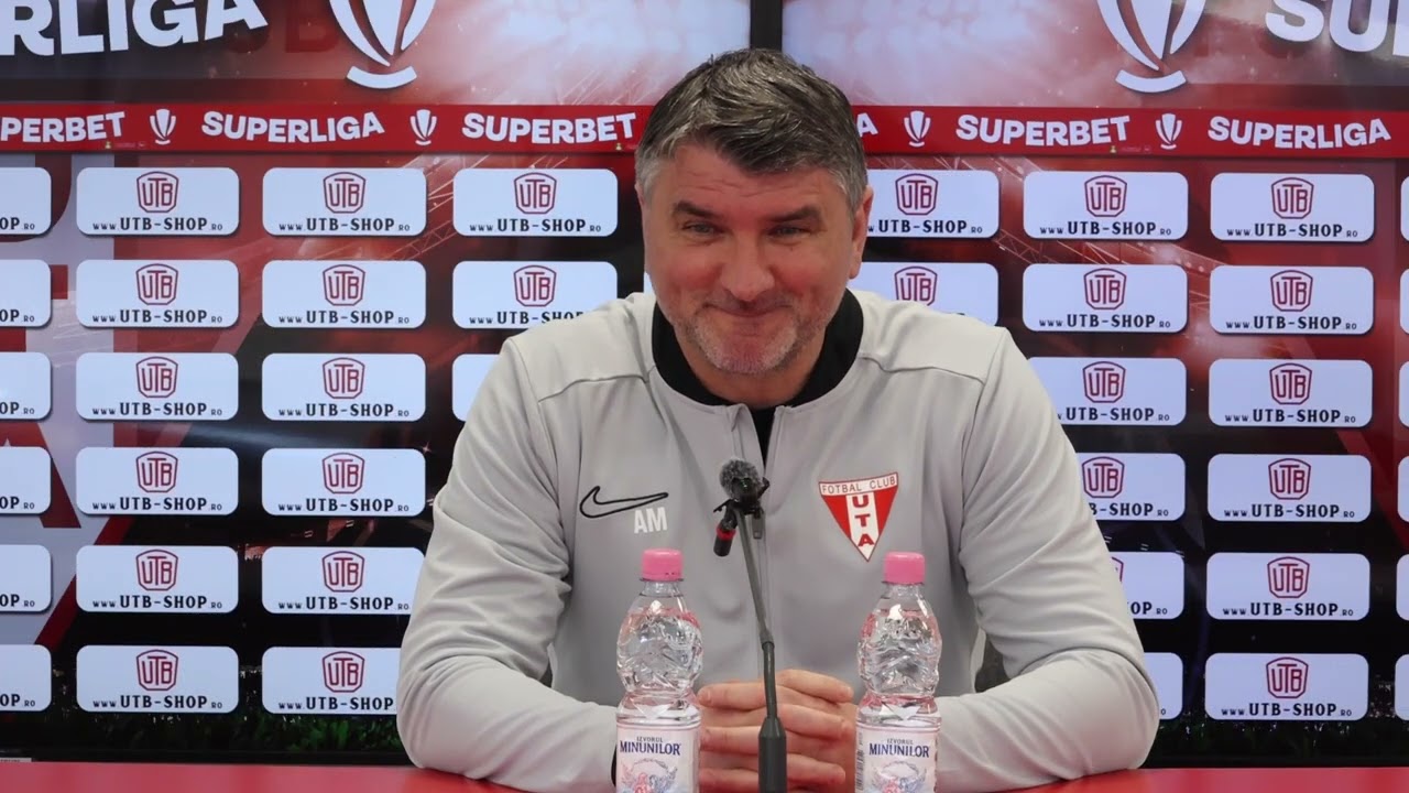 #UTAvsHermannstadt | Cuvintele lui Adrian Mihalcea înaintea jocului de mâine