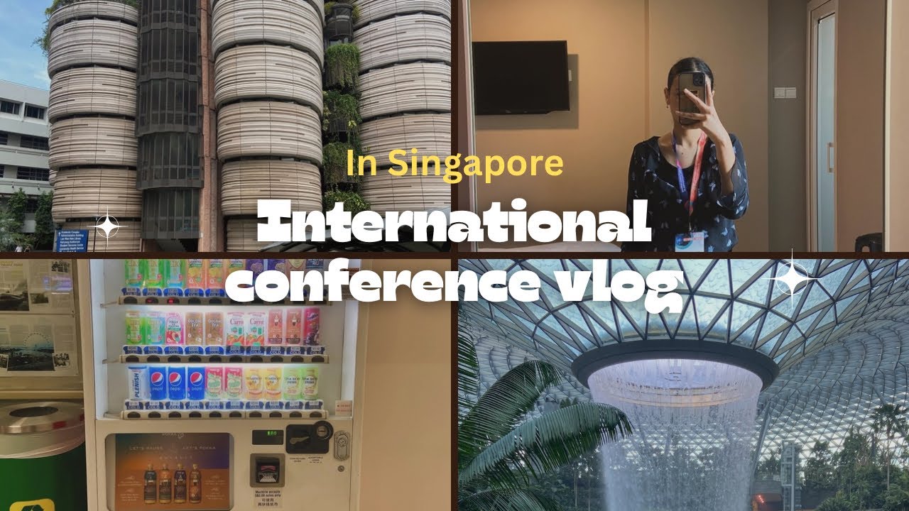 IISc Diaries|| My first international PhD conference, Changi airport, Bugis street, NTU, silent vlog