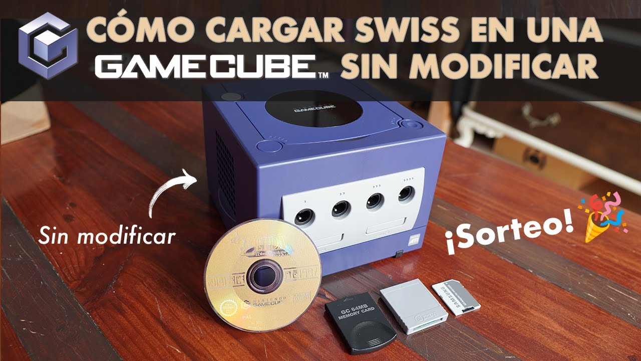 Cómo cargar Swiss en una Game Cube sin modificar 🎮💡 + SORTEO 🎉