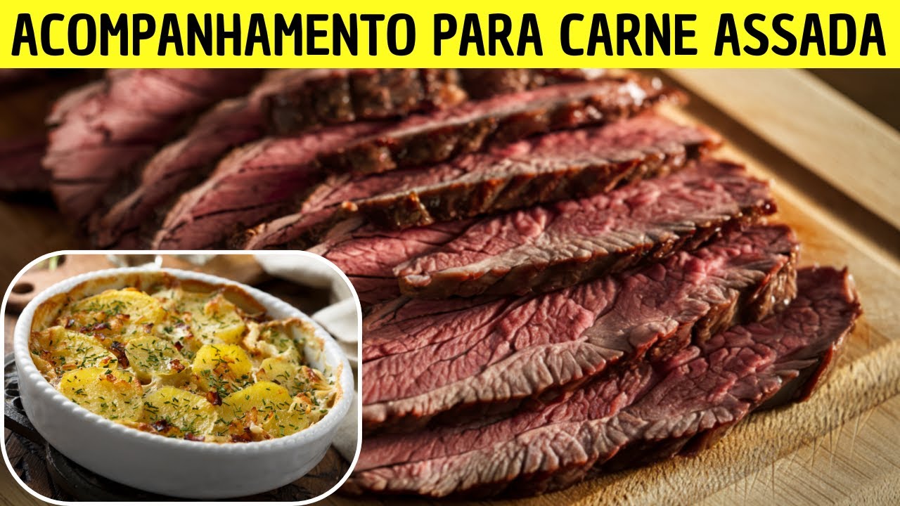 ACOMPANHAMENTO PARA CARNE ASSADA: Qual melhor para servir?