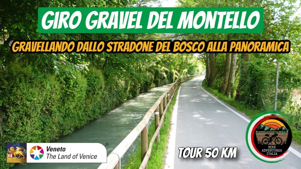 Giro Gravel del MONTELLO, un percorso FACILE alla portata di TUTTI