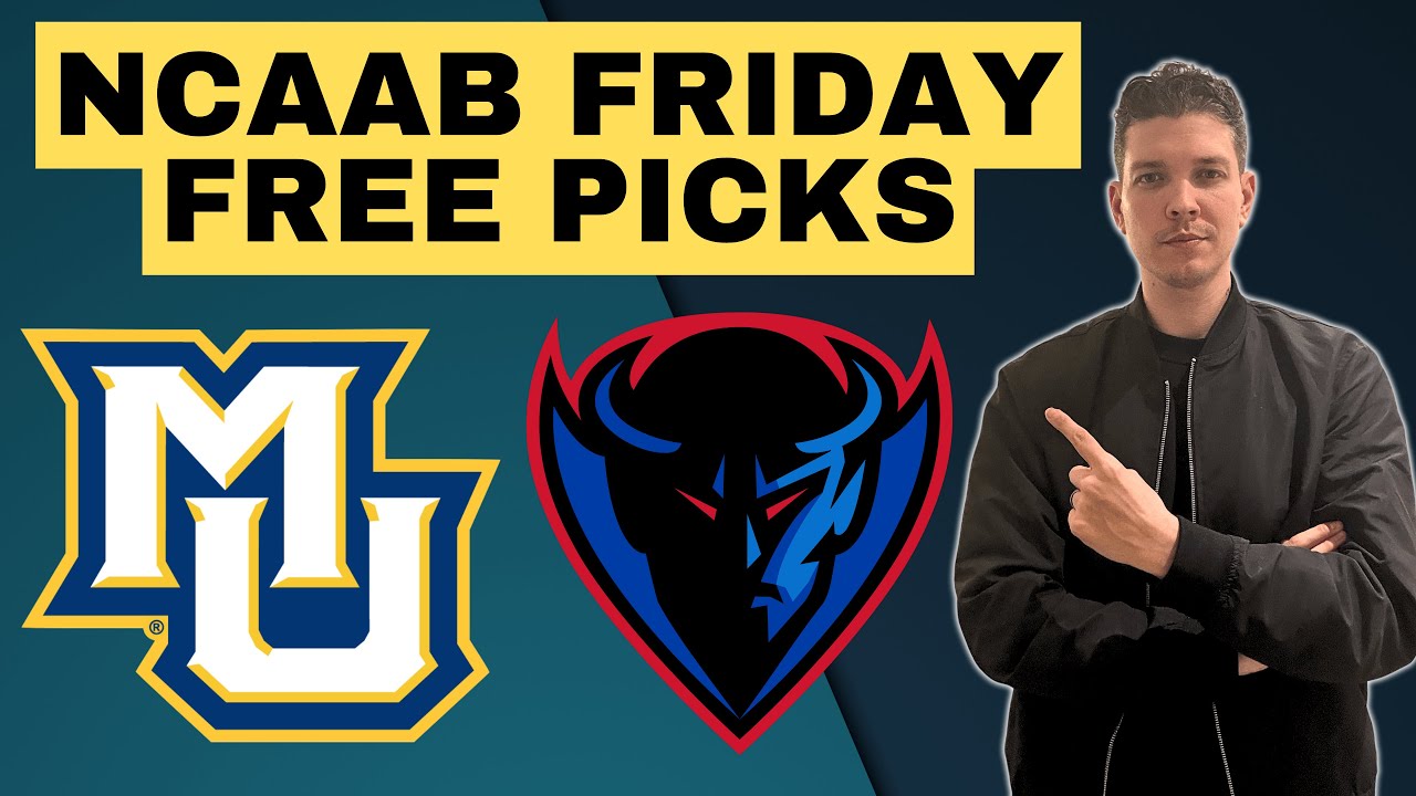 Friday NCAA Basketball Picks - 1/16/26 l August Young NCAAB Picks & Predictions