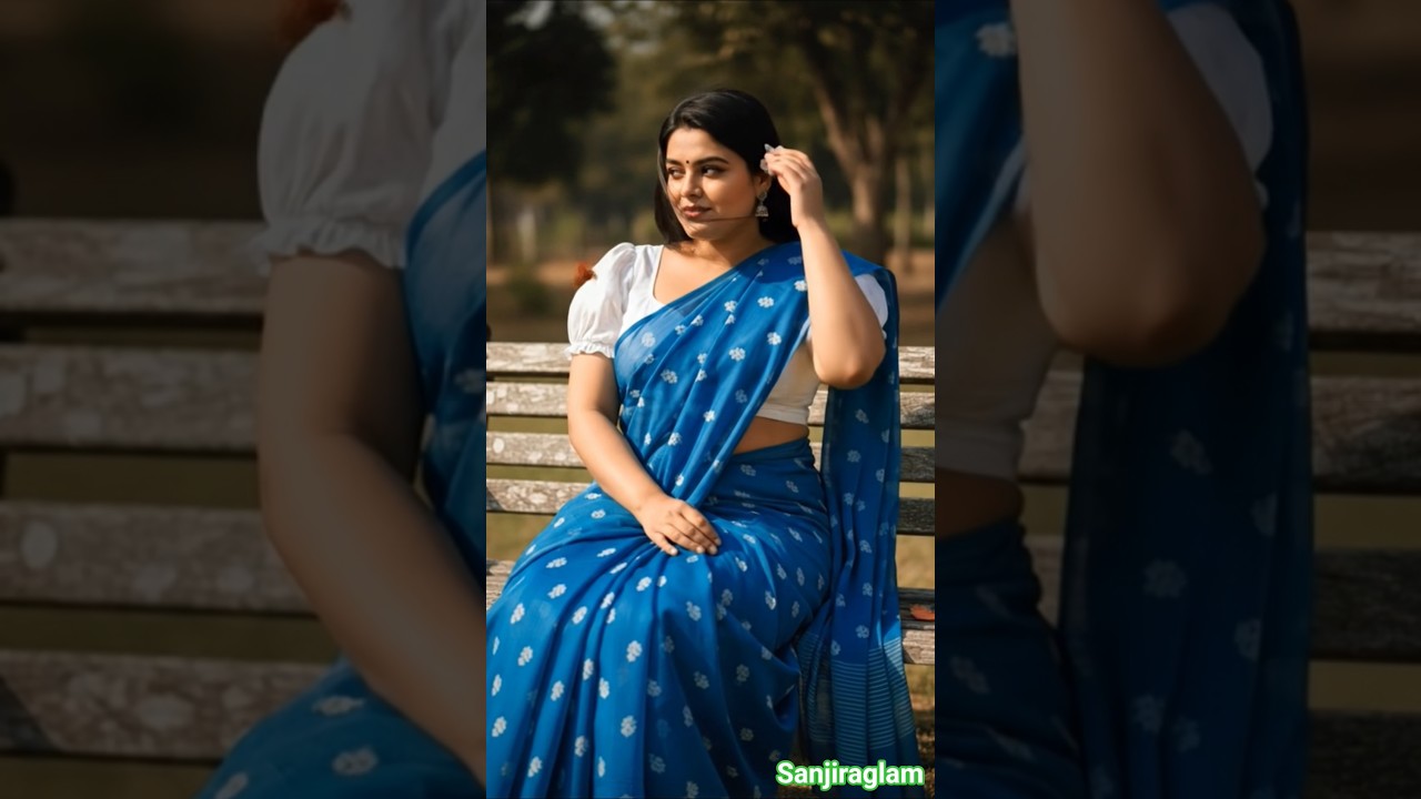 Saree + AI Style Queen 👑 | Timeless Indian Elegance #shorts #shortsfeed #aivideo #trending