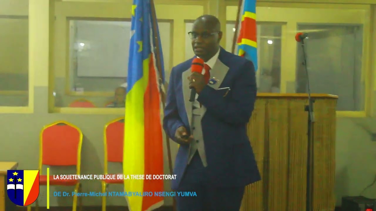 PRESSE-UNIKIN(DIRCOM: La Soutenance Publique de la Thèse de Dr  Pierre Michel NTAMABYALIRO NSENGI I