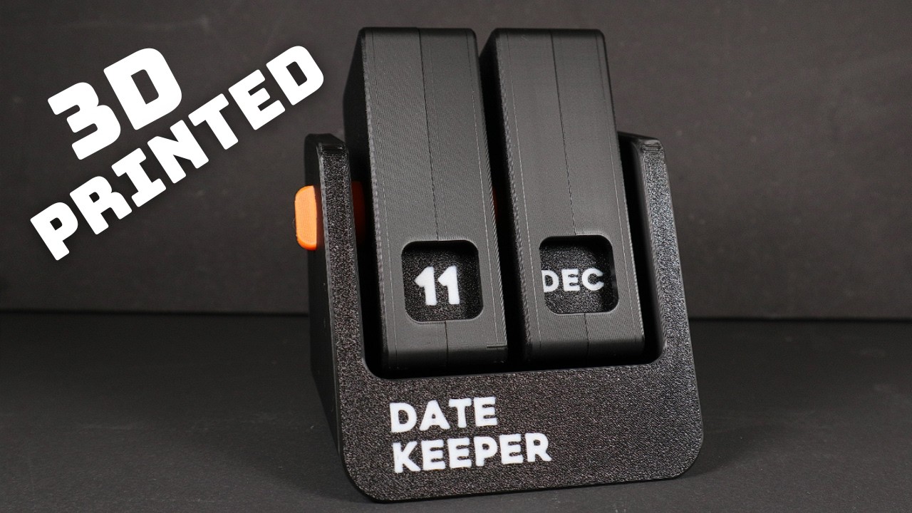 Must-Have 3D Printed Desk Calendars