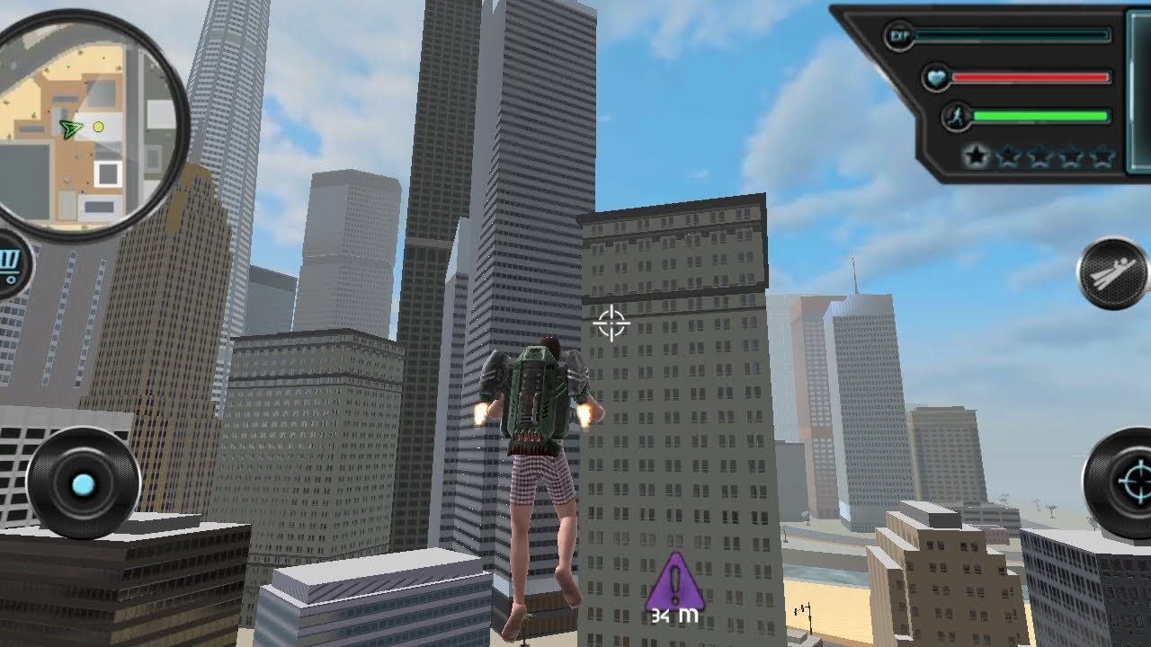 Jetpack Hero Miami Crime - Mission #1 - Start