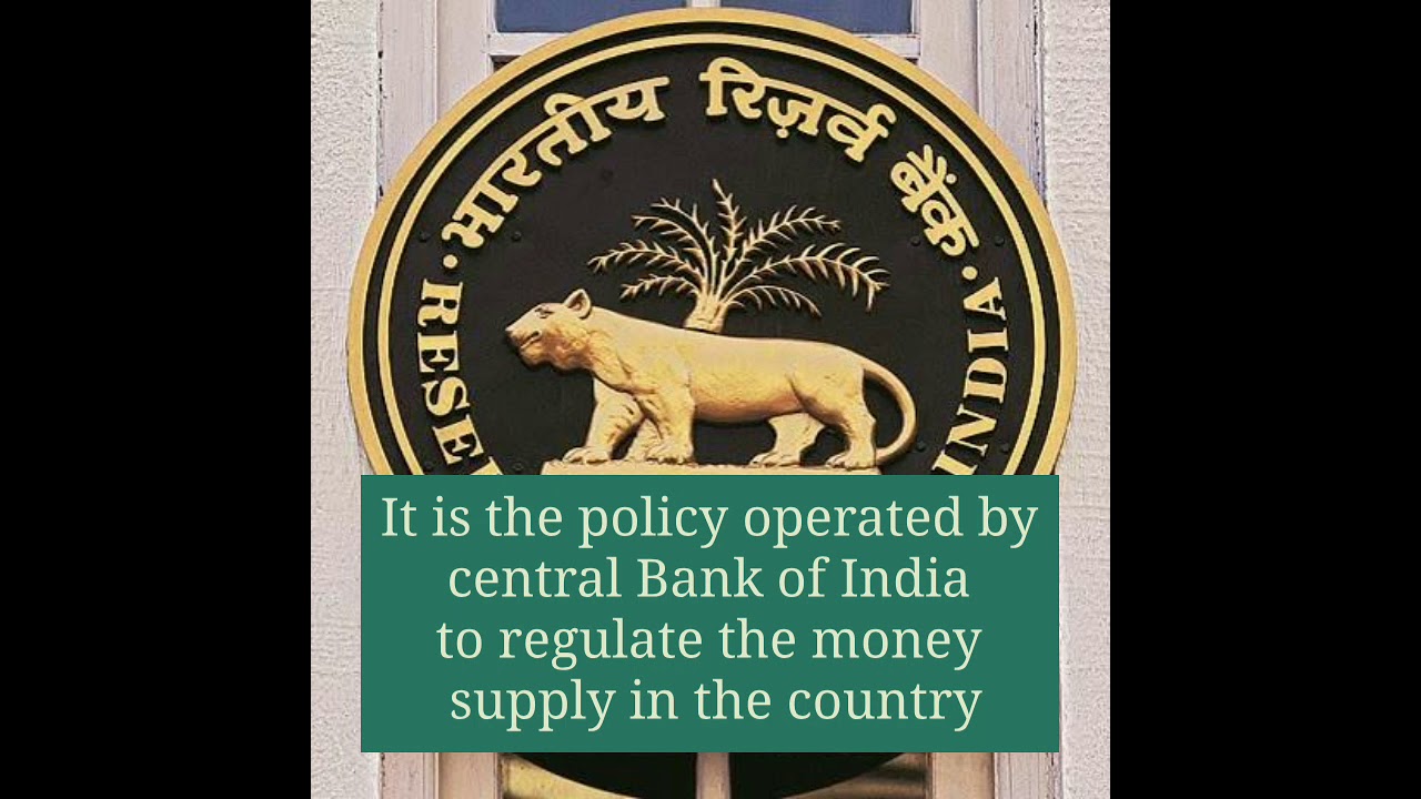 Monetary Policy | Reserve Bank of India  Money supply | GDP