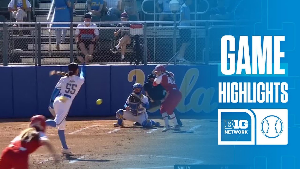 Wisconsin at UCLA | HIGHLIGHTS | Big Ten Softball | 03/08/2026