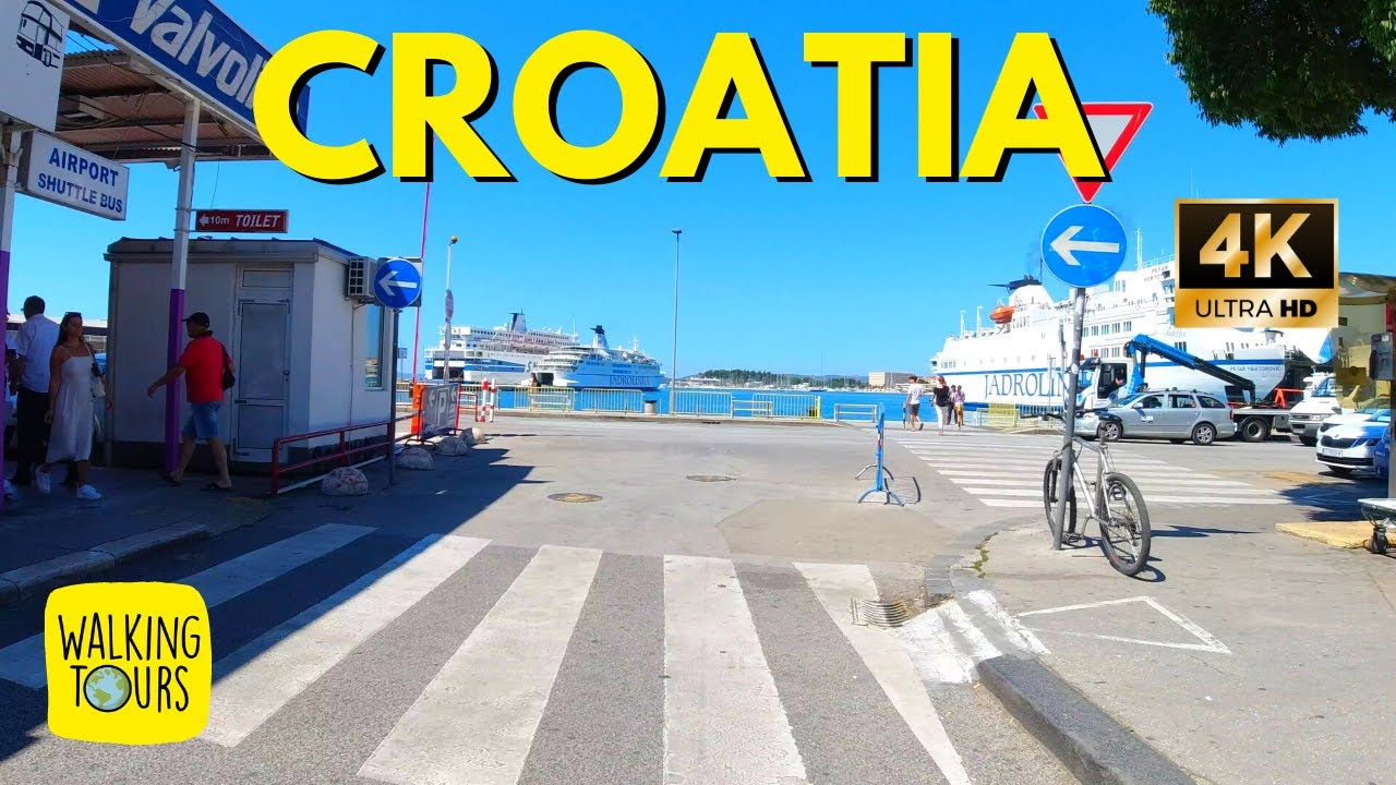 Split Croatia | Part 1 of 3 | 4K Walking Tour