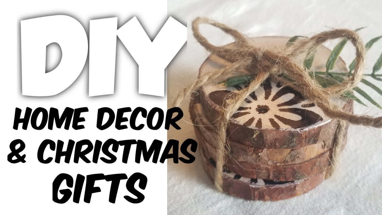 DIY home decor and Christmas gifts