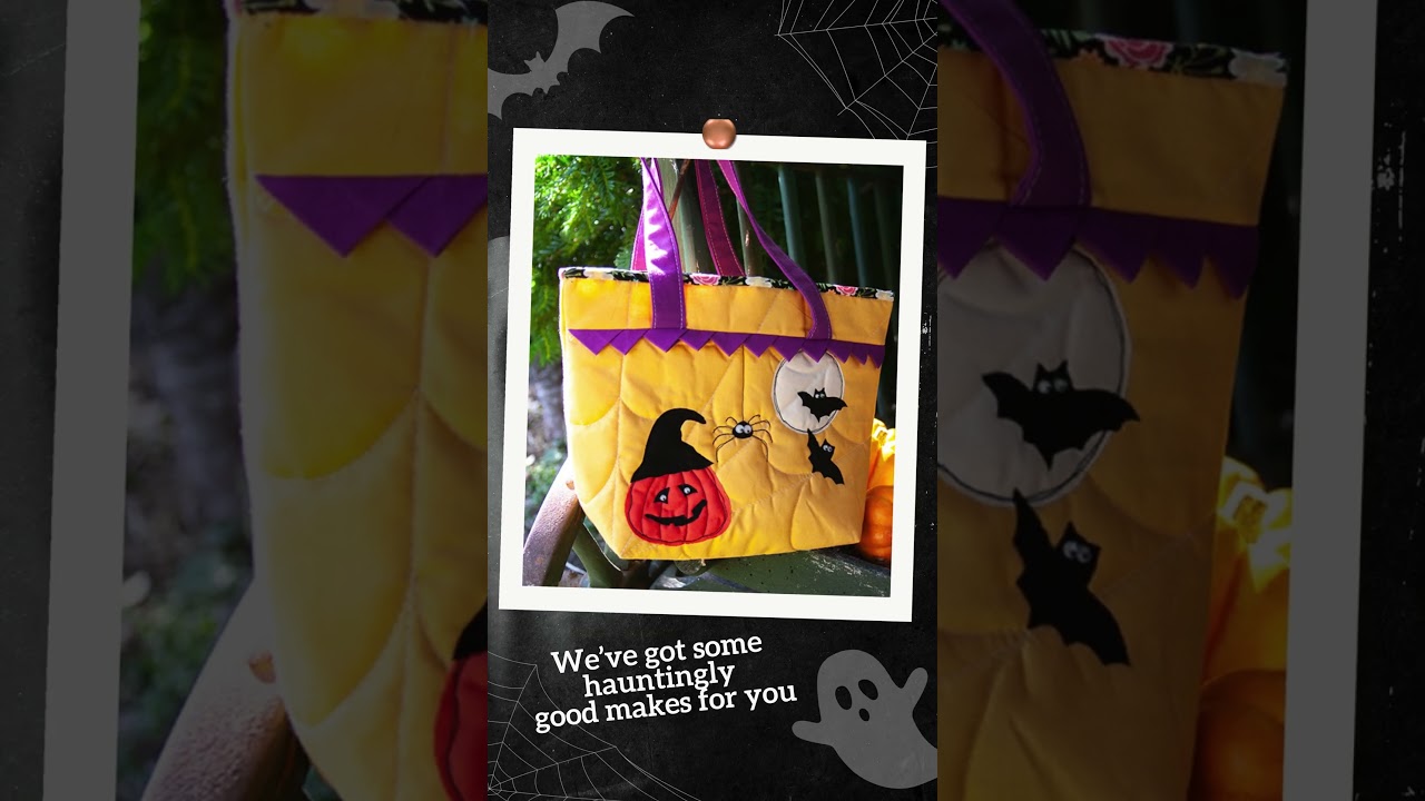 Halloween Sewing Projects | Download & Stitch with Half Yard Sewing Club