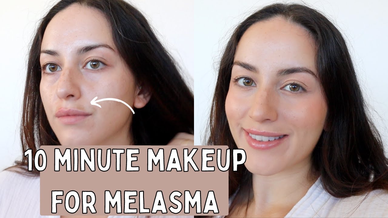 how to cover up melasma on upper lip with natural makeup (tutorial)